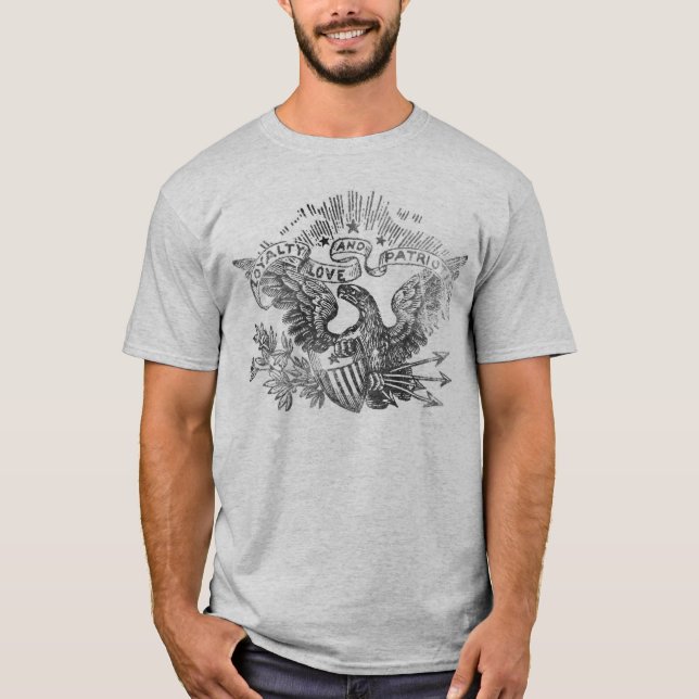 Camiseta Lealdade, amor e patriotismo (Frente)