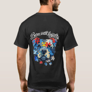 Camiseta Lealdade do Cão Puzzle