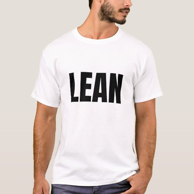Camiseta Lean (Dark) (Frente)