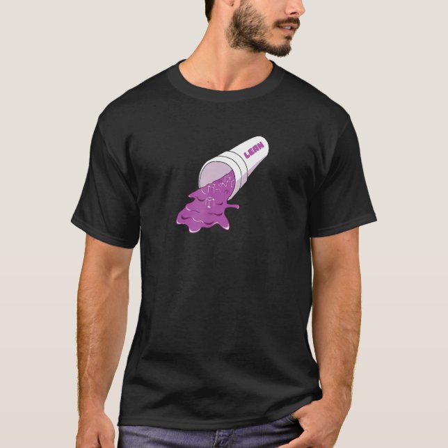 Camiseta Lean Purple Bean (Frente)