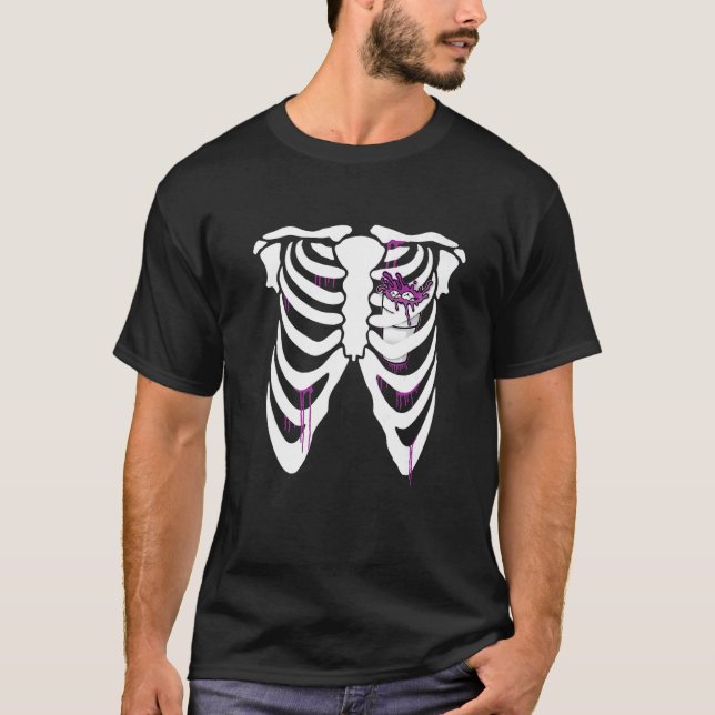 Camiseta Lean Purple Drank Dirty Double cup Lean Line Bones (Frente)