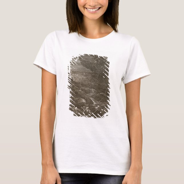 Camiseta Leander Natações sobre a Hellespont para conhecer  (Frente)