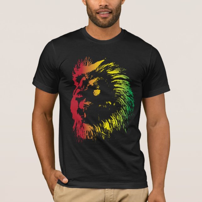 Camiseta Leão 2 de Rasta (Frente)