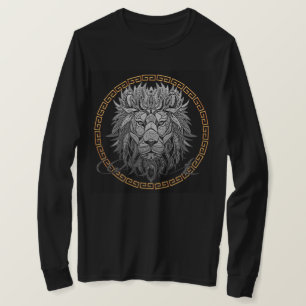 Camiseta Leão abençoado Playera Lux para lojas PvP 160