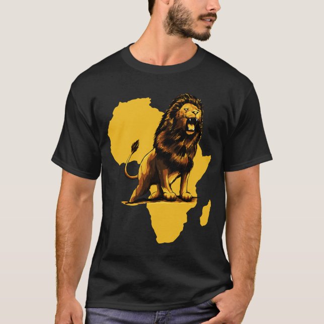 Camiseta Leão Africano (Frente)