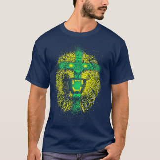 Camiseta Leão amarelo