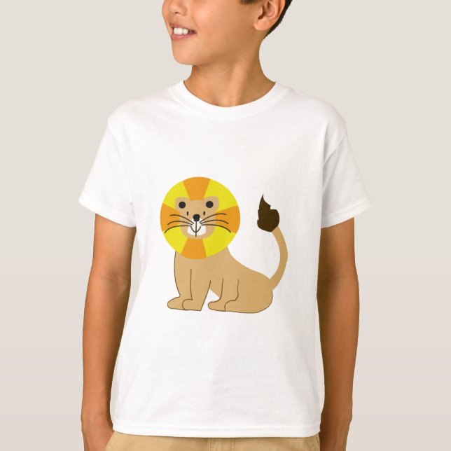 Camiseta Leão Bonito É Meu Amigo (Frente)