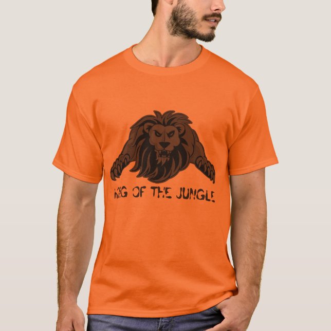 Camiseta leão-camisa, REI SELVA (Frente)