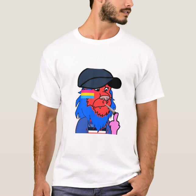 Camiseta Leão Colorido (Frente)
