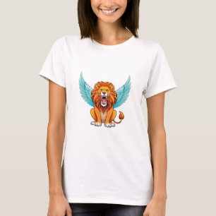 Camiseta Leão com asas
