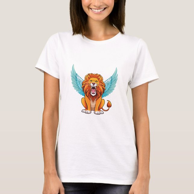 Camiseta Leão com asas (Frente)