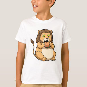 Camiseta Leão com Burger