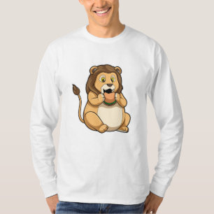 Camiseta Leão com Burger