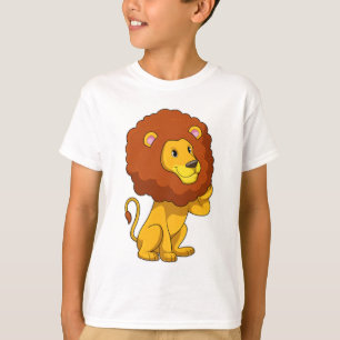 Camiseta Leão com Curls