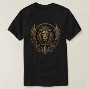 Camiseta Leão com Espada