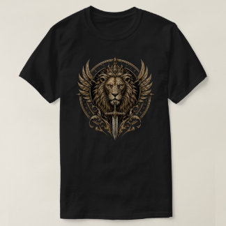 Camiseta Leão com Espada