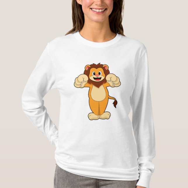 Camiseta Leão com grandes Garras (Frente)
