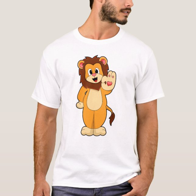 Camiseta Leão com Mane (Frente)