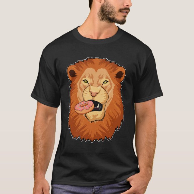 Camiseta Leão com Rosquinha (Frente)