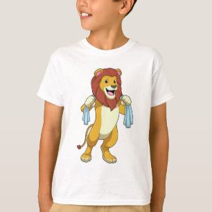 Camiseta Leão com Toalha para Chá