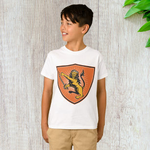 Camiseta Leão Com Uma Espada