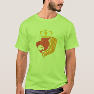 Camiseta Leão coroado reggae de Rasta