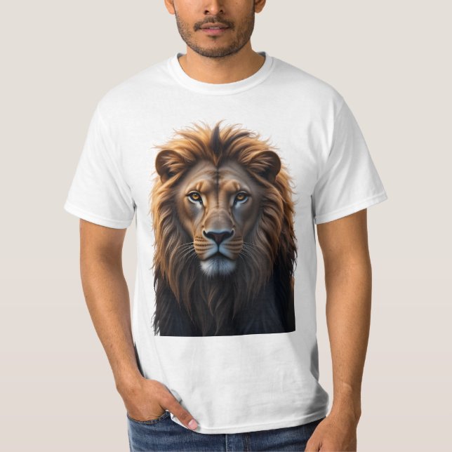 Camiseta Leão Cósmico Majestoso (Frente)