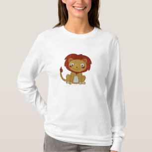 Camiseta Leão da Aquarela