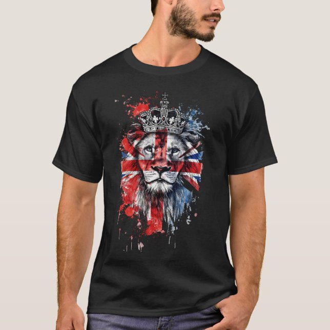 Camiseta Leão da Inglaterra (Frente)