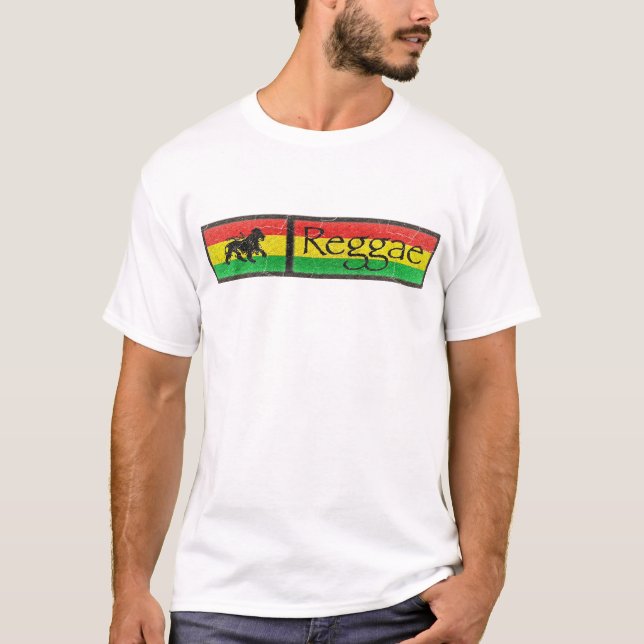 Camiseta Leão da reggae (Frente)
