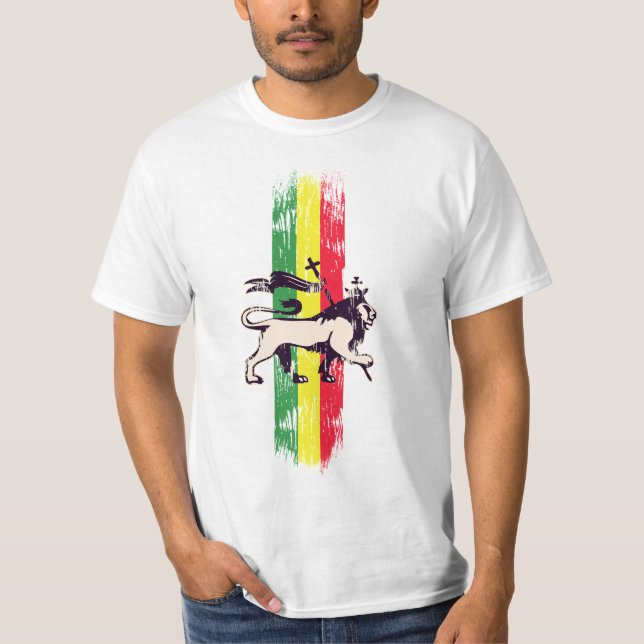 Camiseta Leão da reggae (Frente)