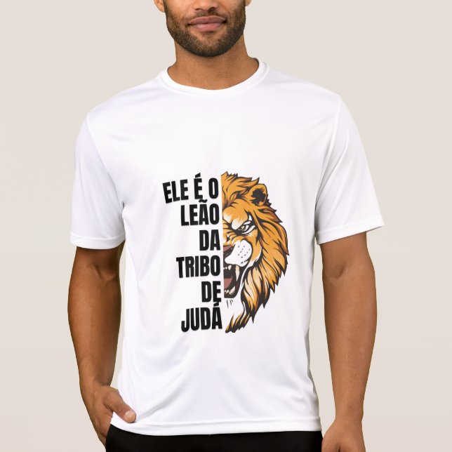 Camiseta Leão da Tribo de Judá (Frente)