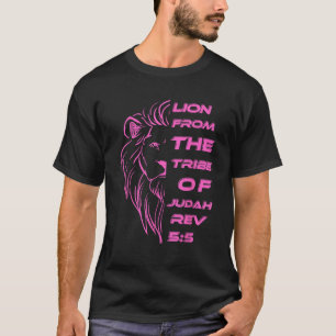 Camiseta Leão da Tribo dos Cristãos Judaicos por Mulheres