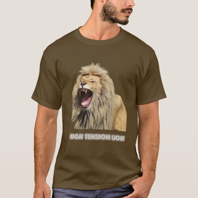 Camiseta Leão de Alta Tensão (Frente)