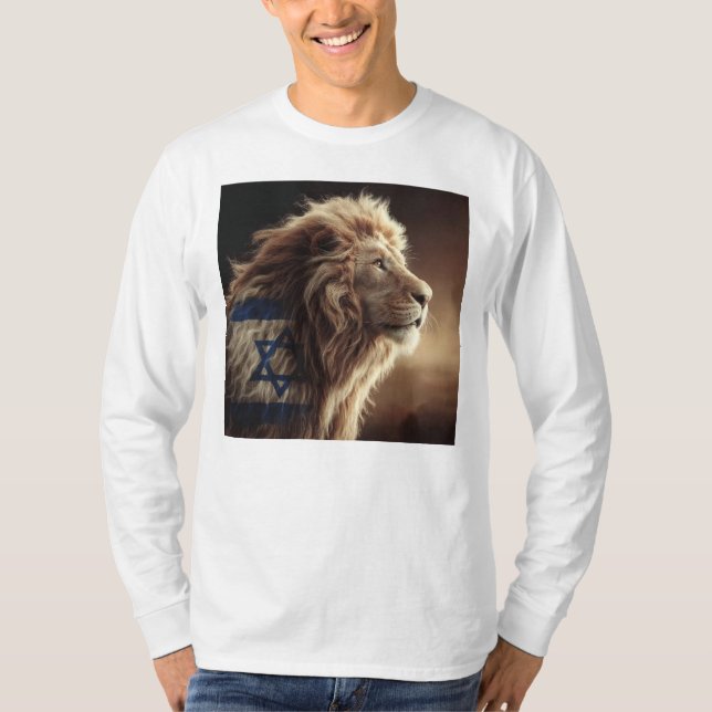 Camiseta Leão de capuz de Zion (Frente)