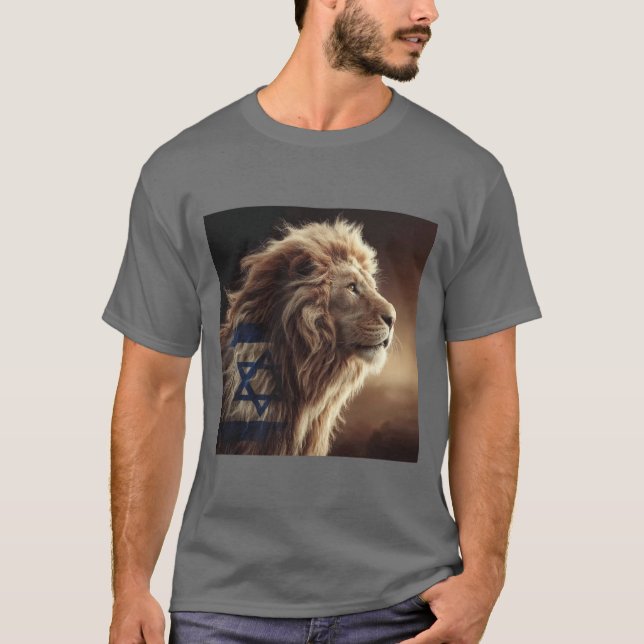 Camiseta Leão de capuz de Zion (Frente)