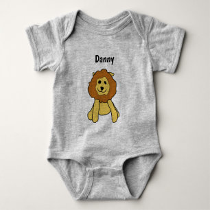 Camiseta - Leão de Desenho com Nome