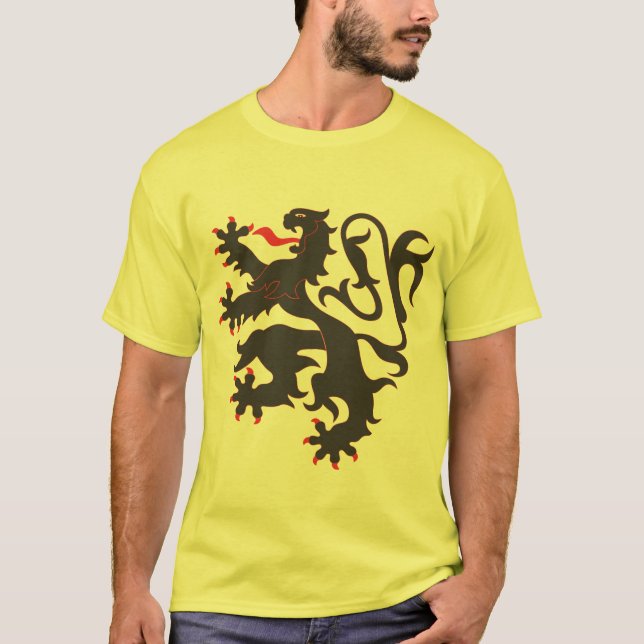 Camiseta Leão de Flanders (Frente)