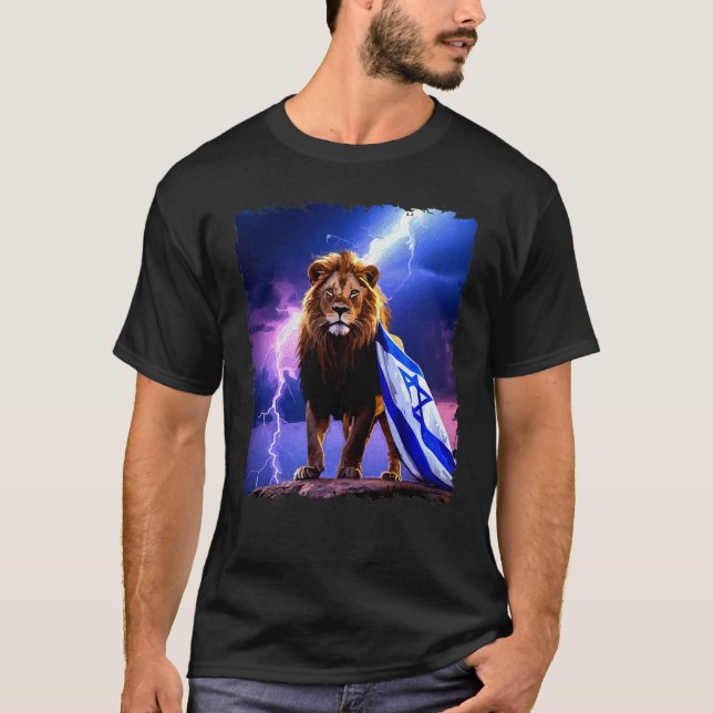 Camiseta Leão de Judá Fé Cristã (Frente)