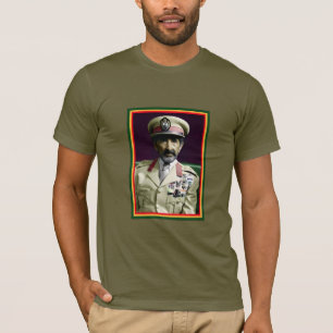Camiseta Leão de Judá Jah Exército INI Haile Selassie Rasta
