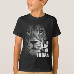 Camiseta Leão de Judá Jesus Fé Cristã Sobre o Medo