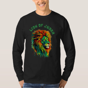 Camiseta Leão de Judá Rastafari Souvenir Rasta Roo Jamaica