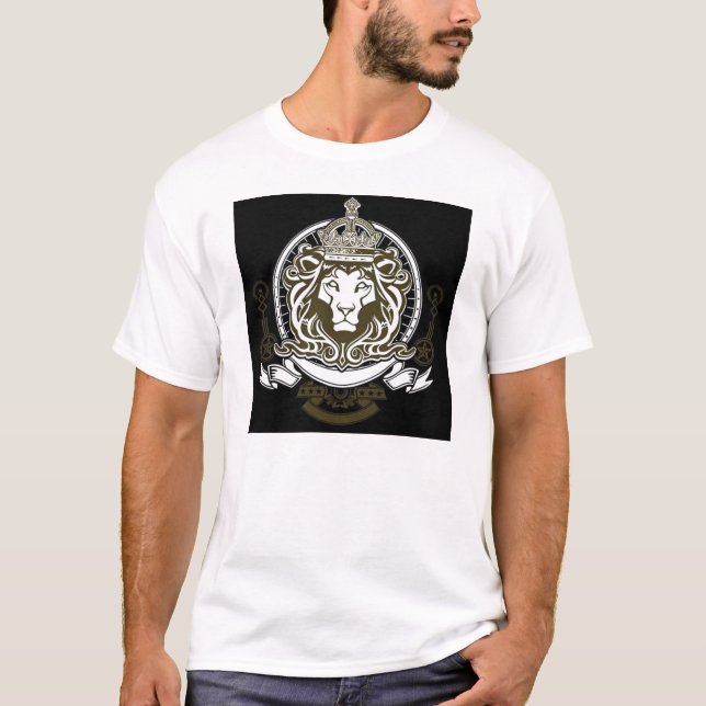 Camiseta Leão de Judah - citações de Minott do açúcar (Frente)