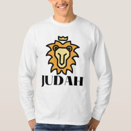 Camiseta Leão De Judah Faith Baseado Em Mens Longa Capa