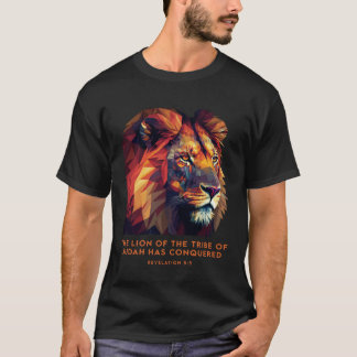 Camiseta Leão de Judah Jesus Bíblia Revelação Verse Christi