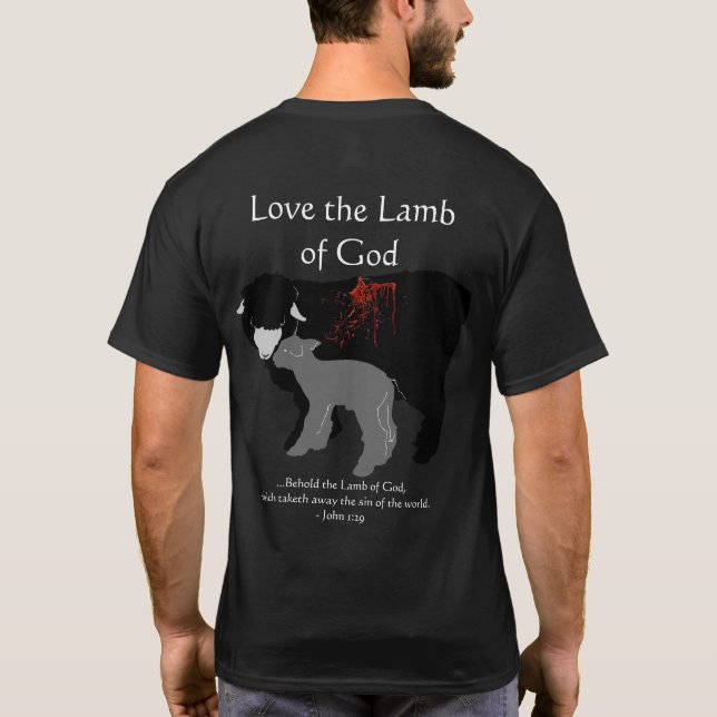 Camiseta Leão de Judah + Lambe de Deus (Verso)