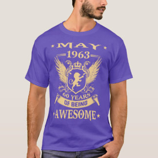 Camiseta Leão De Maio De 1963 Edição Limitada De 60 Anos De