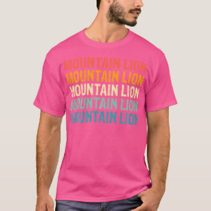 Camiseta Leão de montanha