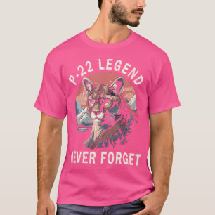 Camiseta Leão de Montanha P22 Legenda La California Anim Ex