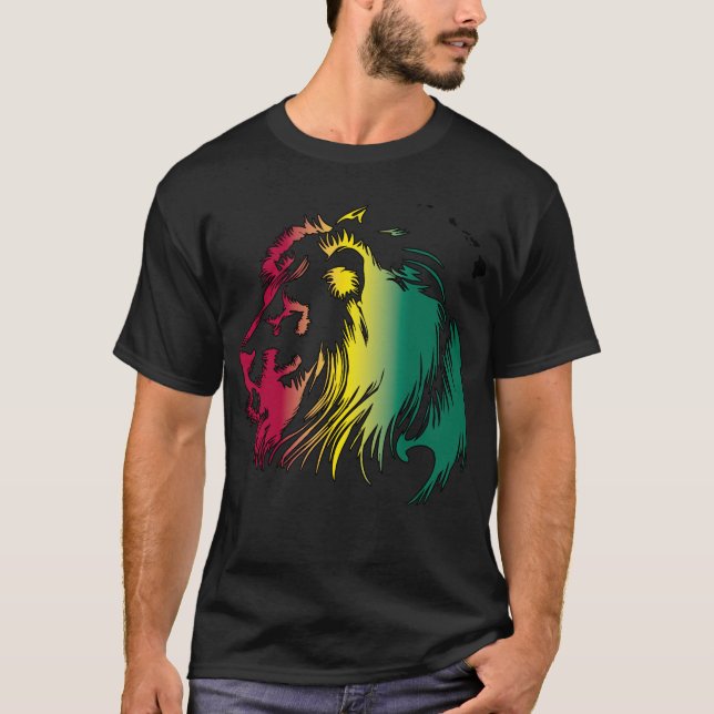 Camiseta Leão de Rasta (Frente)